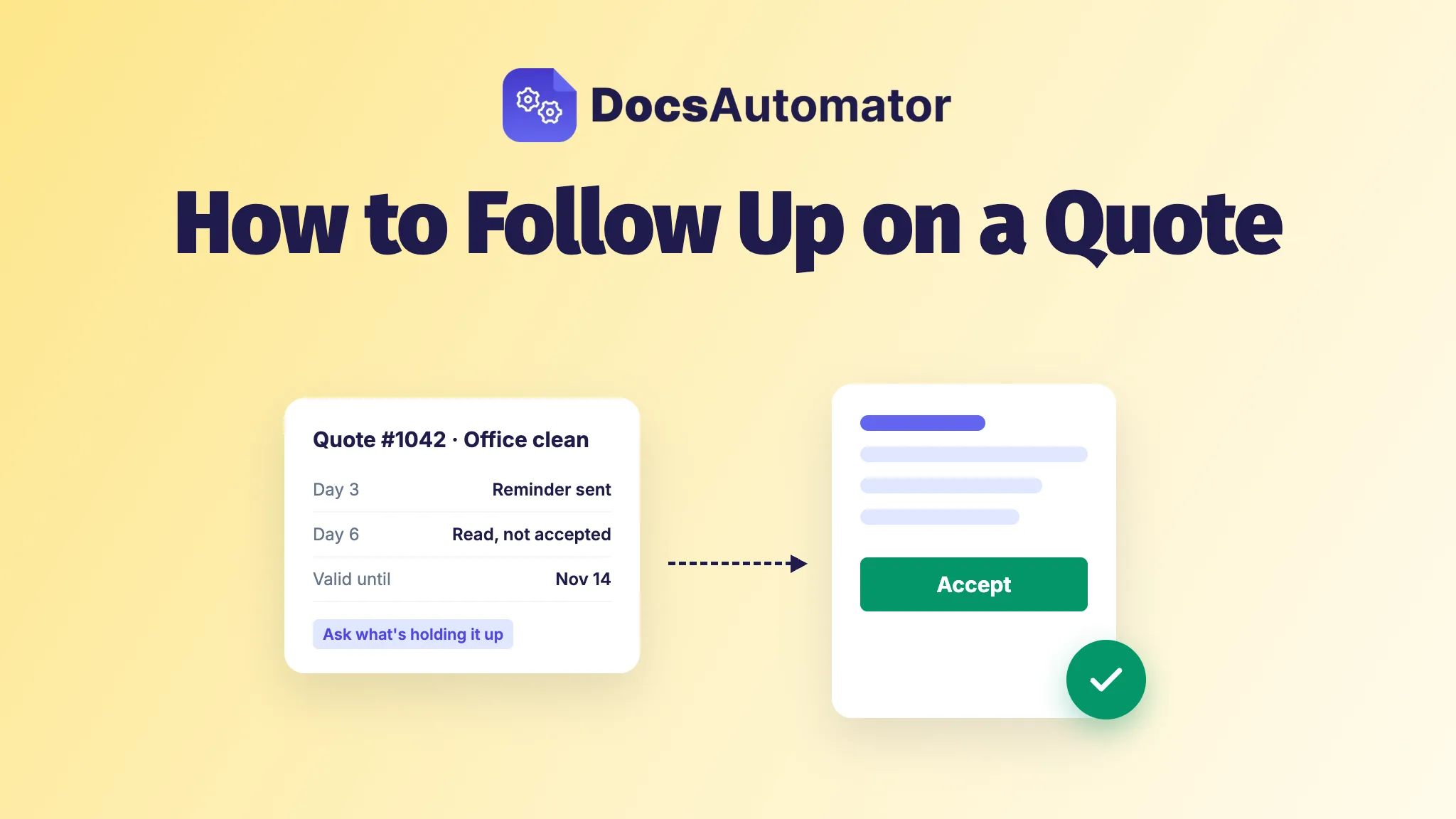 How to Follow Up on a Quote (5 Email Templates)