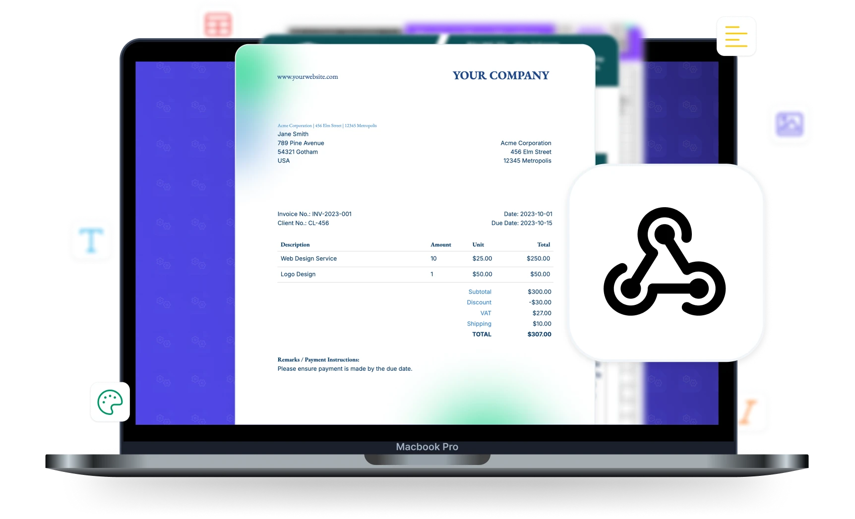 DocsAutomator REST API for document generation